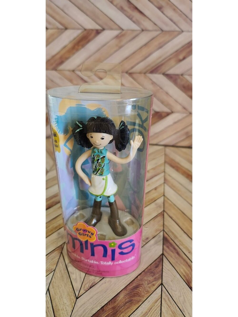 New Groovy Girls MINIS Bendables Oki Doll Accessories 4"